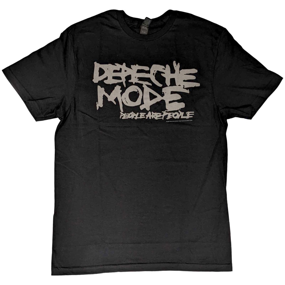 Depeche Mode - People Are People Heren Tshirt - Zwart